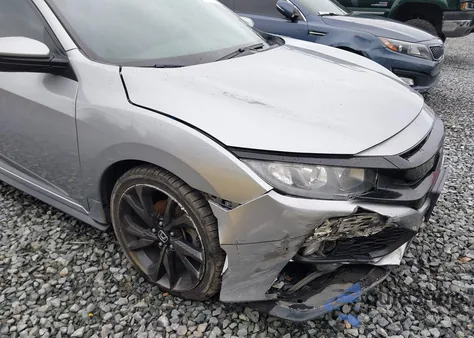 2018 Honda Civic Sport from USA, damaged, VIN SHHFK7H49JU402198